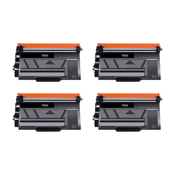 Brother TN850 Compatible Black Toner Cartridge High Yield – 4 Pack