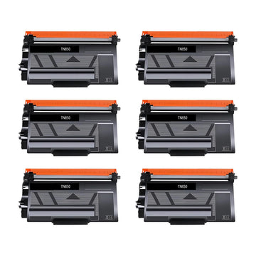 Brother TN850 Compatible Black Toner Cartridge High Yield – 6 Pack
