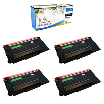 Compatible Brother TN920UXXL Ultra-High-Yield Black Toner Cartridges – Fuzion, 4-Pack