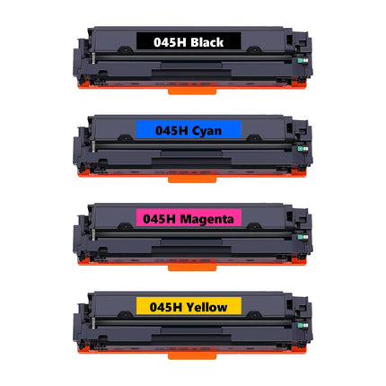 Canon 045H Compatible Toner Cartridge, BK.C.Y.M Multi Pack
