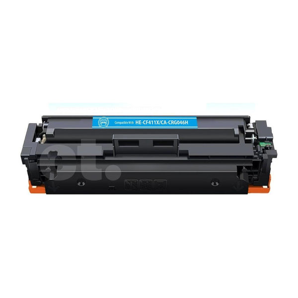 Canon 046H Compatible High Yield Cyan Toner Cartridge (1253C001)