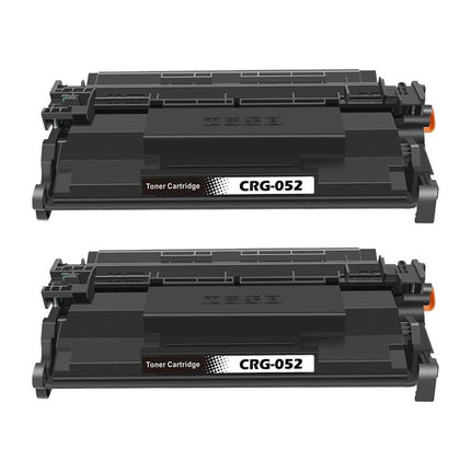 Canon 052 Compatible Black Toner Cartridge, 2199C001, 2 Pack