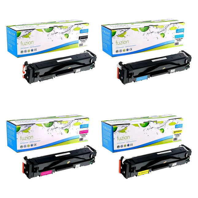 Compatible Canon 054 Colour Toner Cartridges – Fuzion, 4-Pack