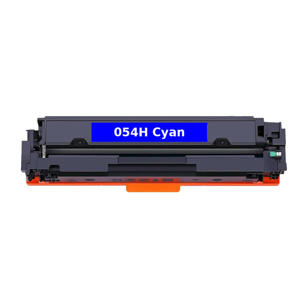 Canon 054H Compatible High Yield Cyan Toner Cartridge (3027C001)