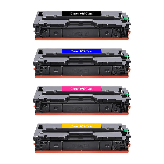 Canon 055 Compatible Toner Cartridge, BK.C.Y.M Multi Pack