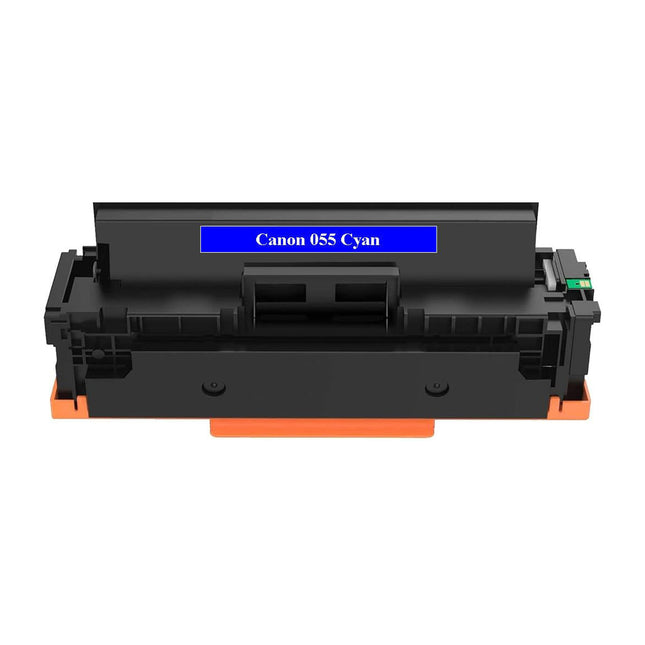 Canon 055H Compatible Cyan Toner Cartridge, 3019C001, High Yield