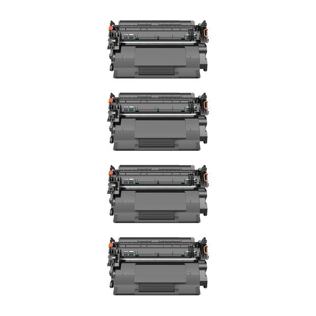 Canon 056 Compatible Black Toner Cartridge, 3007C001 4 Pack