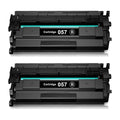 Canon 057 Compatible Black Toner Cartridge (3009C001) – 2-Pack