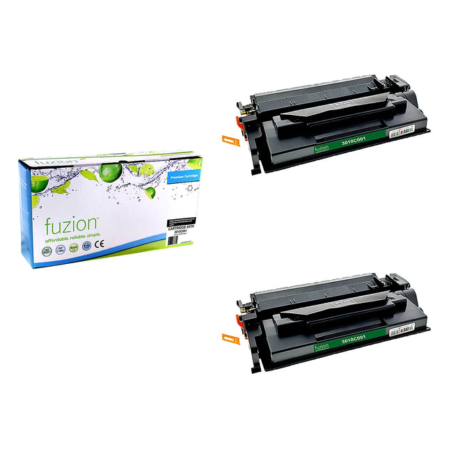 Compatible Canon 057H High-Yield Black Toner Cartridges – Fuzion, 2-Pack