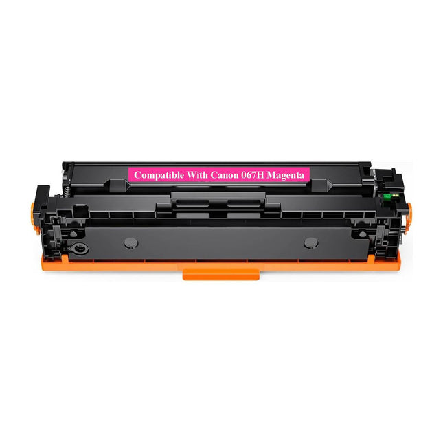 Canon 067H Compatible Magenta Toner Cartridge, 5104C001, High Yield