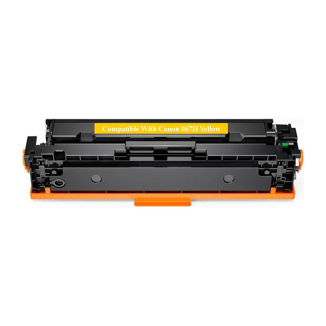 Canon 067H Compatible Yellow Toner Cartridge, 5103C001, High Yield
