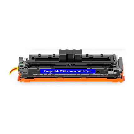 Canon 069H Compatible Cyan Toner Cartridge, 5097C001, High Yield