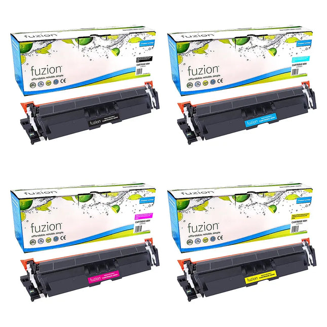 Compatible Canon 069H High-Yield Colour Toner Cartridges – Fuzion, 4-Pack