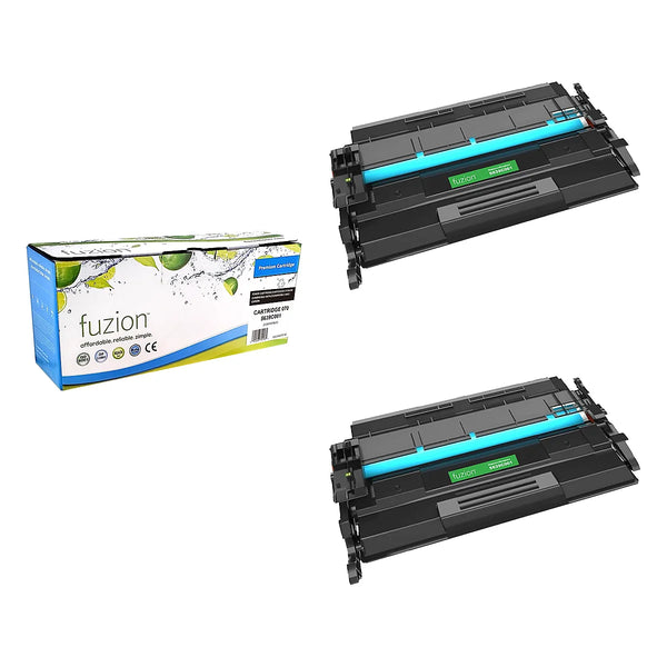 Compatible Canon 070 Black Toner Cartridges – Fuzion, 2-Pack