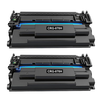 Canon 070H Compatible Black Toner Cartridge, 5650C001, High Yield, 2 Pack
