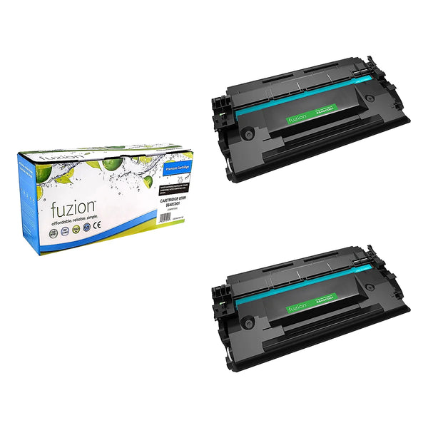 Compatible Canon 070H High-Yield Black Toner Cartridges – Fuzion, 2-Pack
