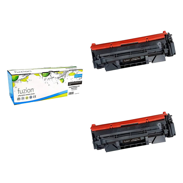 Compatible Canon 072 Black Toner Cartridges – Fuzion, 2-Pack