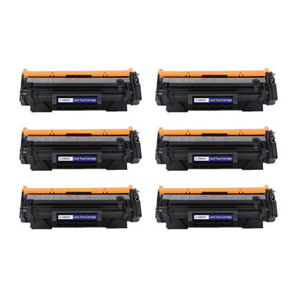 Canon 072H Compatible Black Toner Cartridge, 5648C001, High Yield, 6 Pack