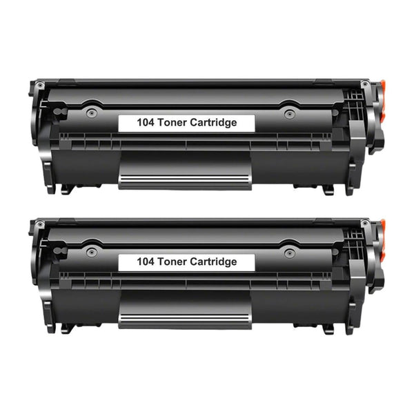 Canon 104 Compatible Black Toner Cartridge (0263B001AA) – 2-Pack