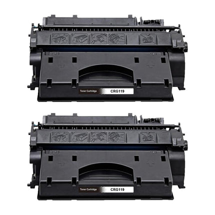 Canon 119 Compatible Black Toner Cartridge, 3479B001, 2 Pack