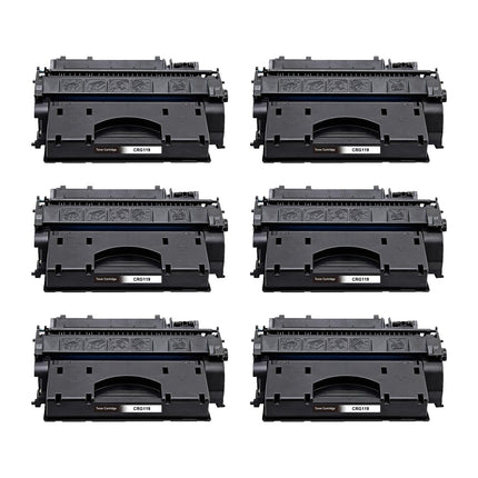 Canon 119 Compatible Black Toner Cartridge, 3479B001, 6 Pack