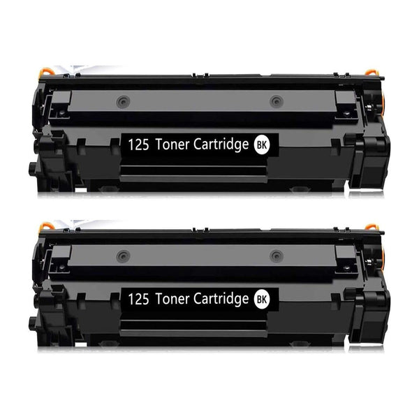 Canon 125 Compatible Black Toner Cartridge (3484B001AA) – 2-Pack