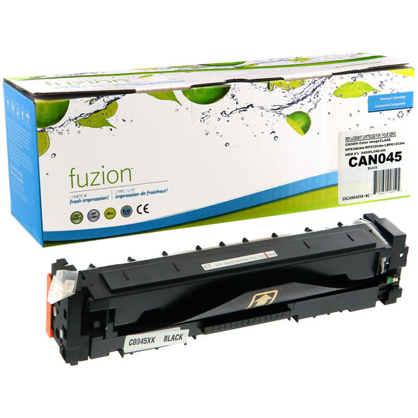 Compatible Canon 045H High-Yield Black Toner Cartridge – Fuzion