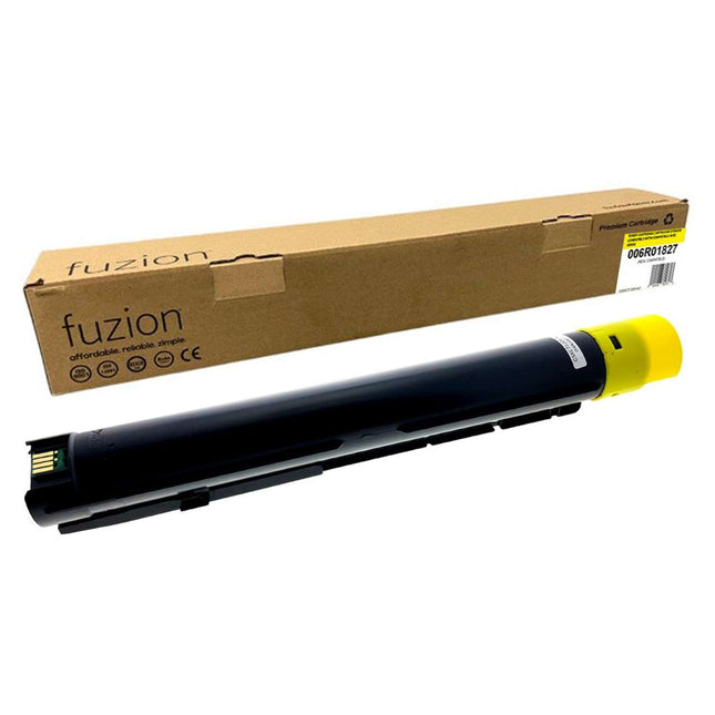 Compatible Xerox 006R01827 Extra High-Yield Yellow Toner Cartridge – Fuzion