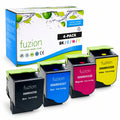 Remanufactured Xerox C310/C315 Standard-Yield Toner Cartridges – Fuzion, 4-Pack (BK/C/M/Y)