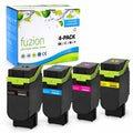 Compatible Xerox C320/C325 Standard-Yield Toner Cartridges – Fuzion, 4-Pack (BK/C/M/Y)