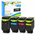 Compatible Xerox C320/C325 High-Yield Toner Cartridges – Fuzion, 4-Pack (BK/C/M/Y)