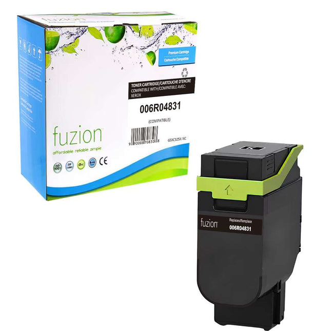Compatible Xerox 006R04831 High-Yield Black Toner Cartridge – Fuzion
