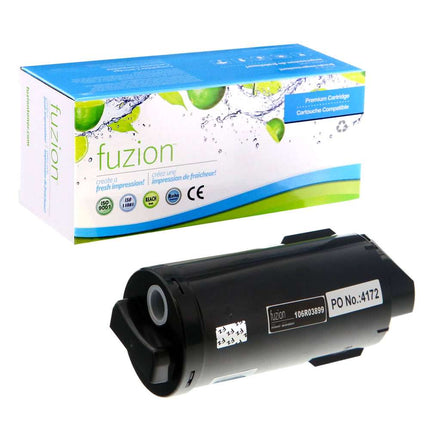 Compatible Xerox 106R03899 Standard-Yield Black Toner Cartridge – Fuzion