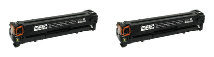 HP 125A CB540A Compatible Black Toner Cartridge, Twin Pack – cartridge only, without packaging
