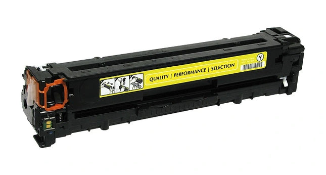 HP 125A CB542A Compatible Yellow Toner Cartridge – cartridge only, without packaging