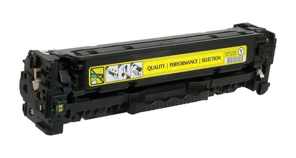 HP 304A CC532A Compatible Yellow Toner Cartridge – cartridge only, without packaging