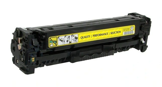 HP 304A CC532A Compatible Yellow Toner Cartridge – cartridge only, without packaging