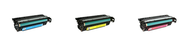 HP 504A Compatible Toner Cartridge, C.Y.M, Tri Pack – cartridge only, without packaging