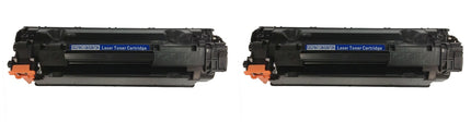 HP 78A CE278A Compatible Black Toner Cartridge, 2 Pack – cartridge only, without packaging