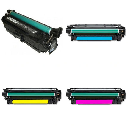 HP 507A Compatible Toner Cartridge, BK.C.Y.M, 4 Color Multi Pack – cartridge only, without packaging