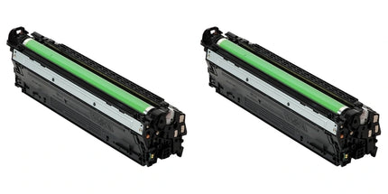 HP 307A CE740A Compatible Black Toner Cartridge, Twin Pack – cartridge only, without packaging