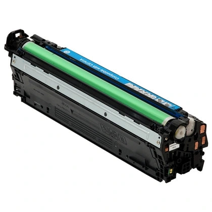 HP 307A CE741A Compatible Cyan Toner Cartridge – cartridge only, without packaging