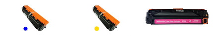 HP 131A Compatible Toner Cartridge, C.Y.M, Tri Pack – cartridge only, without packaging
