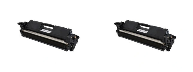HP 17A CF217A Compatible Black Toner Cartridge, 2 Pack – cartridge only, without packaging