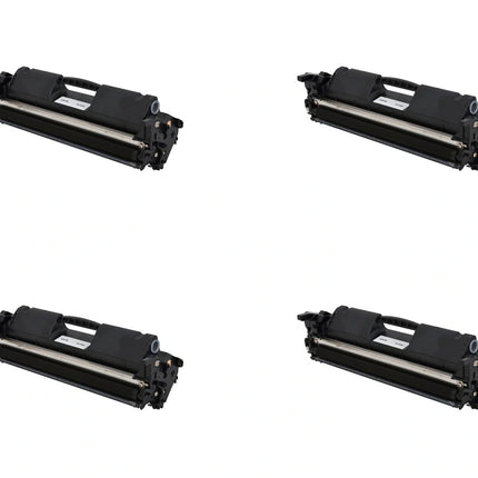 HP 17A CF217A Compatible Black Toner Cartridge, 4 Pack – cartridge only, without packaging