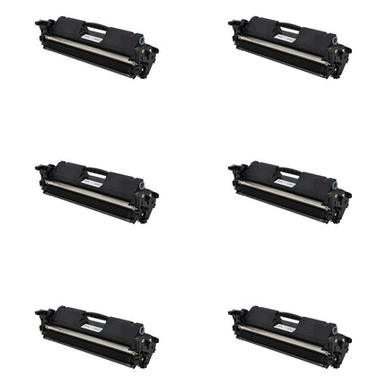 HP 17A CF217A Compatible Black Toner Cartridge, 6 Pack – cartridge only, without packaging