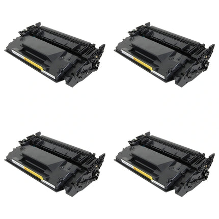 HP 26A CF226A Compatible Black Toner Cartridge, 4 Pack – cartridge only, without packaging