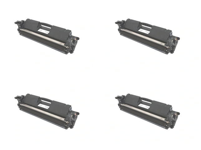 HP 30X CF230X Compatible Black Toner Cartridge, High Yield, 4 Pack – cartridge only, without packaging
