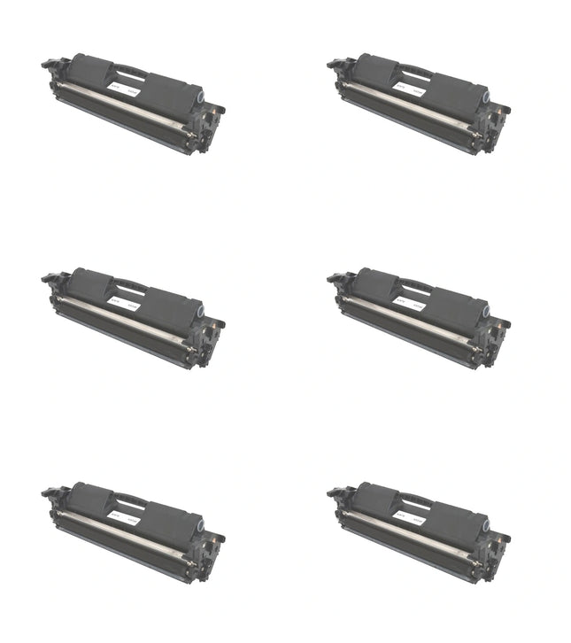 HP 30X CF230X Compatible Black Toner Cartridge, High Yield, 6 Pack – cartridge only, without packaging