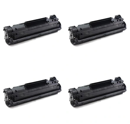 HP 83X CF283X Compatible Black Toner Cartridge, High Yield, 4 Pack – cartridge only, without packaging